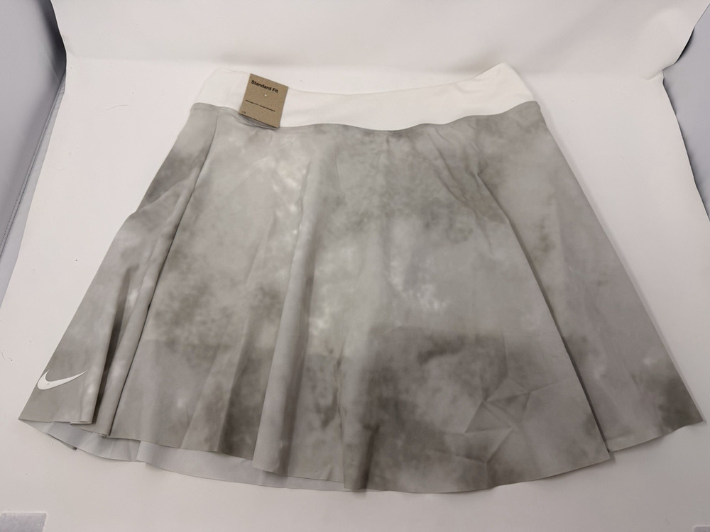 Nike Court Dri-Fit Pleated Tennis Golf Pickleball Skirt Skort Lavender Gray L